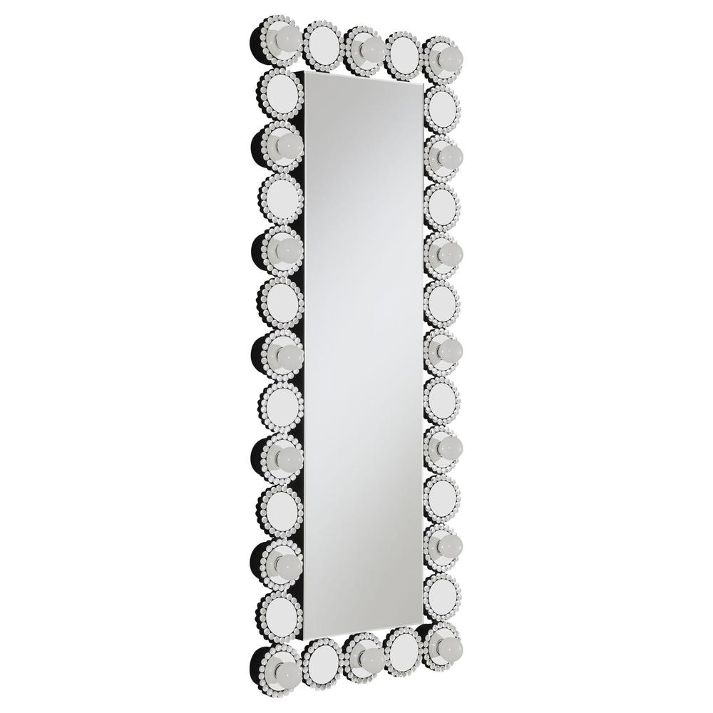 Coaster Aghes Rectangular Wall Mirror With LED Lighting Mirror