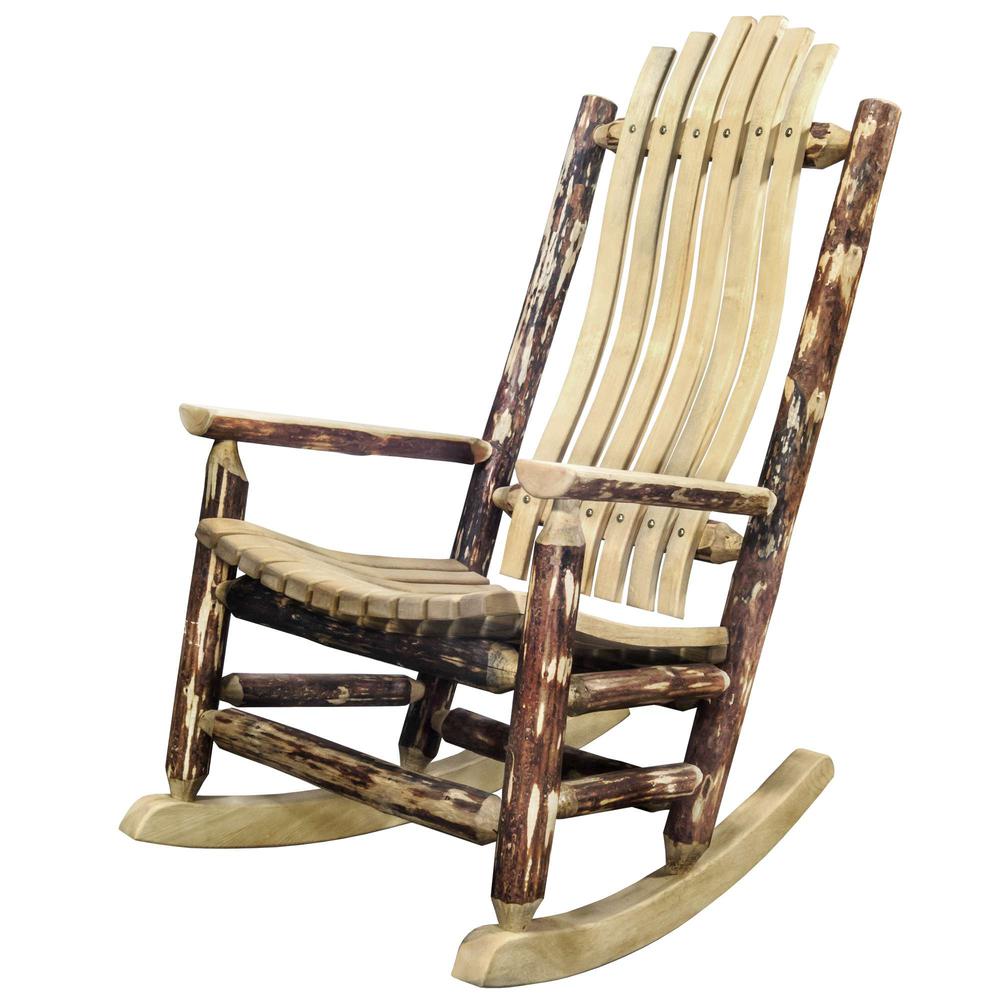 Montana Woodworks, Inc. Glacier Country Collection Adult Log Rocker