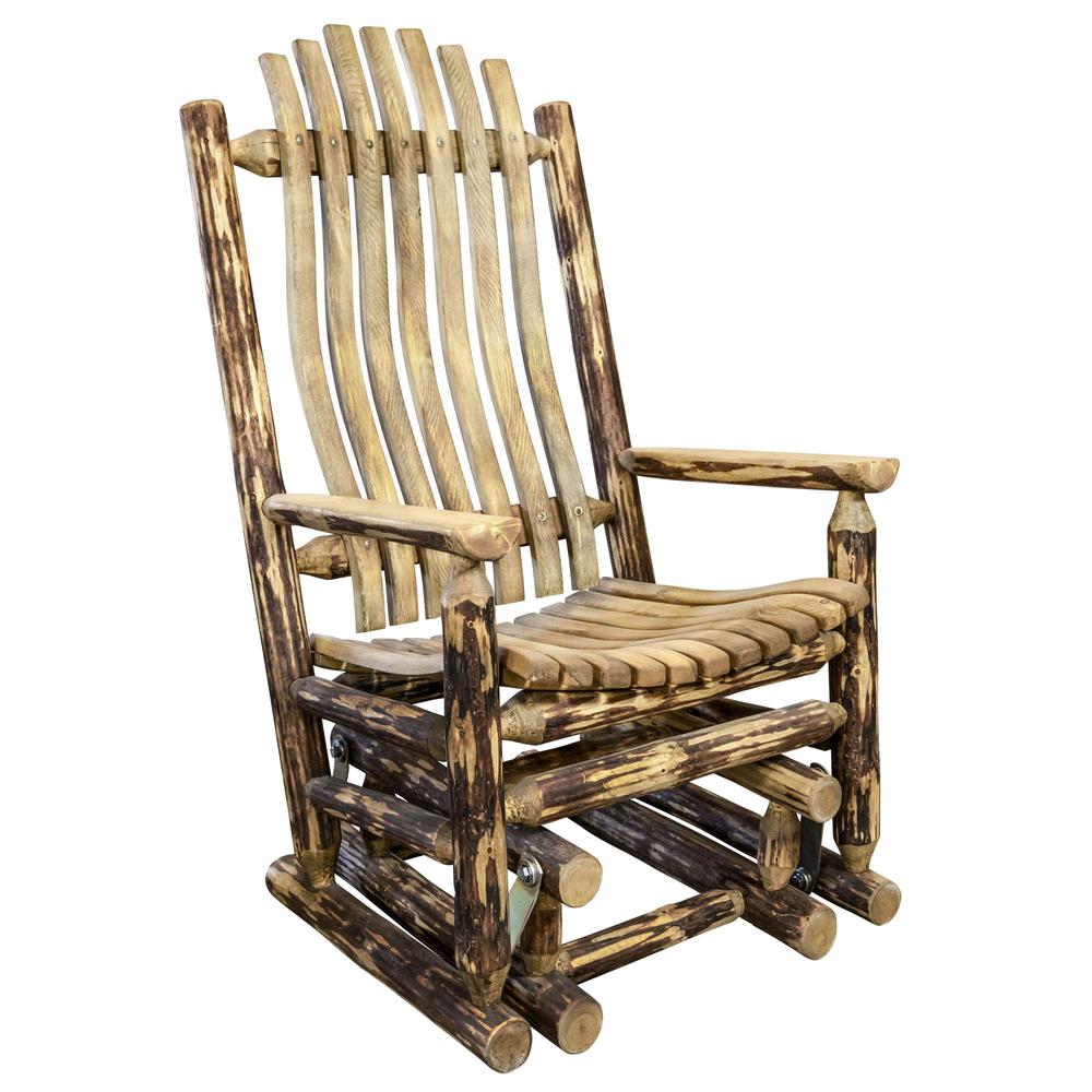 Montana Woodworks, Inc. Glacier Country Collection Glider Rocker, Exterior Finish