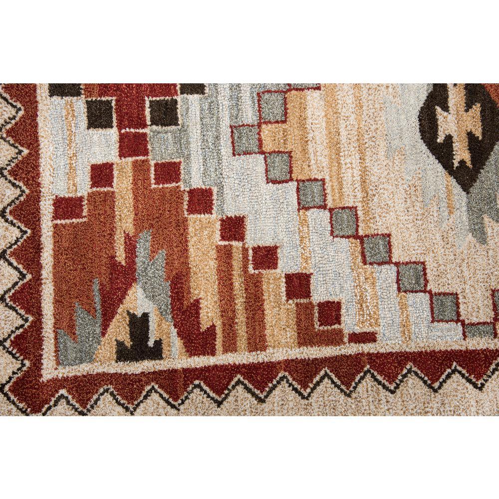 Alora Decor Itasca Red 8' x 10' Hand-Tufted Rug- IT1002