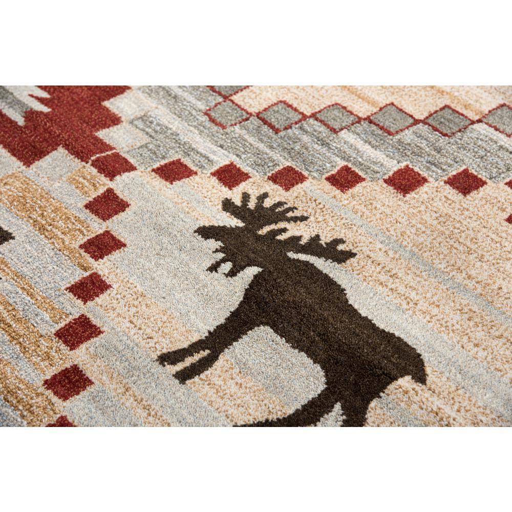 Alora Decor Itasca Red 8' x 10' Hand-Tufted Rug- IT1002