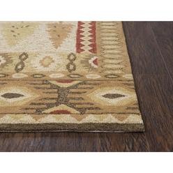 Alora Decor Itasca Brown 5' x 8' Hand-Tufted Rug- IT1004