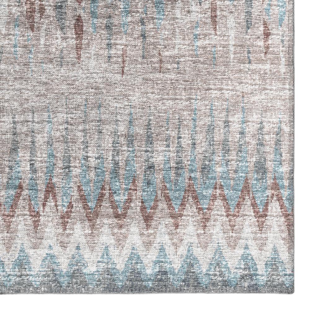 Addison Rugs Rylee Blue Transitional Chevron 5' x 7'6" Area Rug Blue ARY35