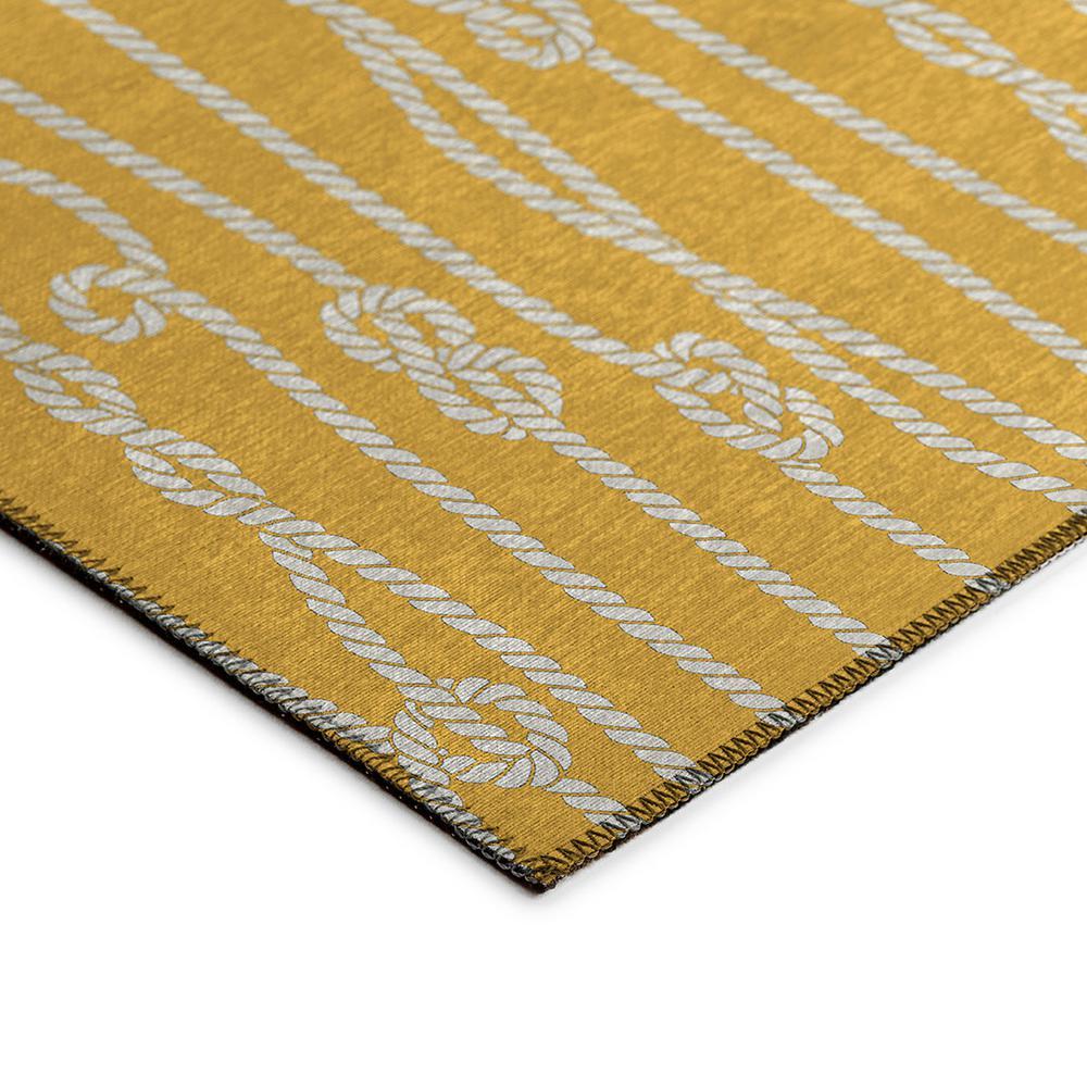 Addison Rugs Indoor/Outdoor Harpswell AHP37 Gilded Washable 5' x 7'6" Rug