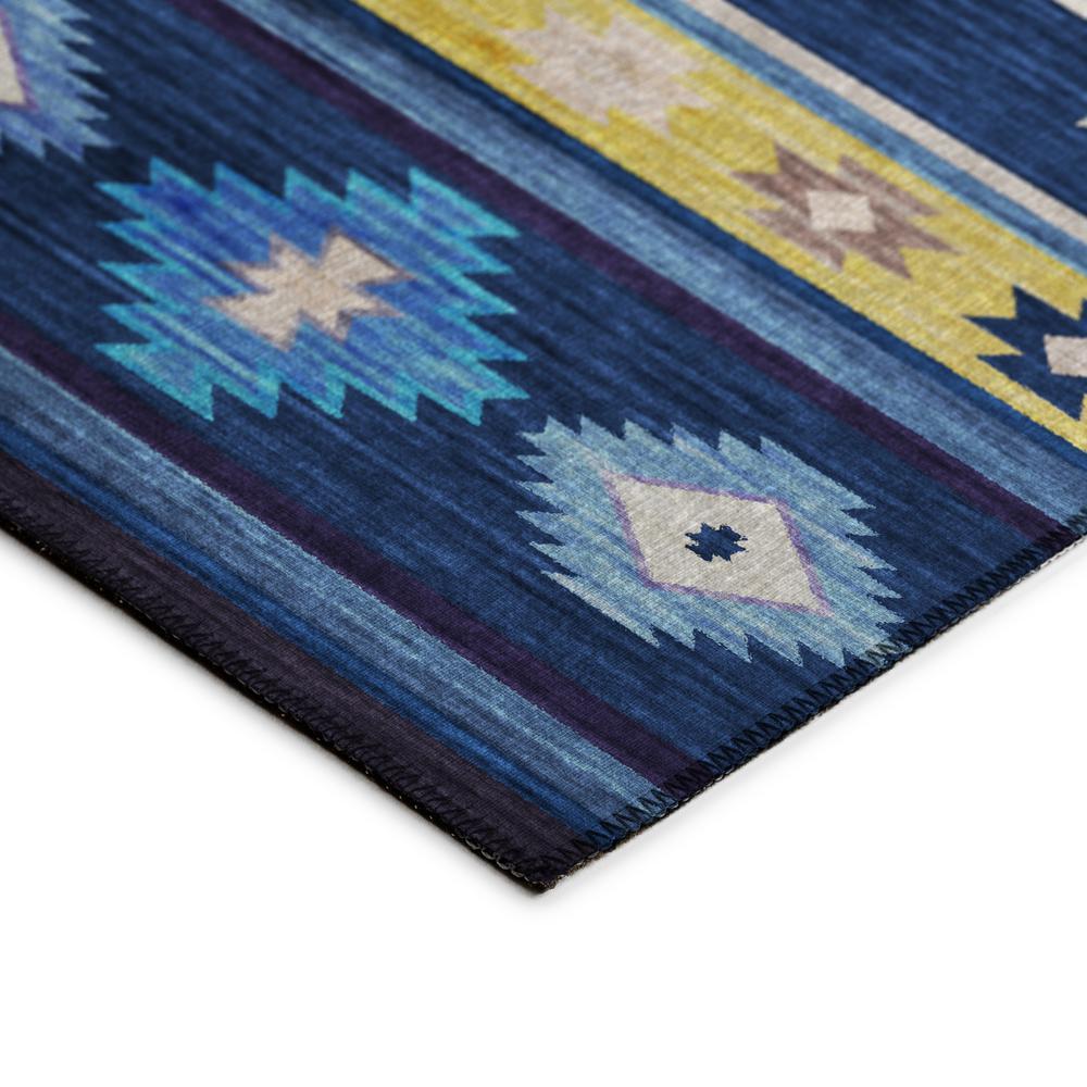 Addison Rugs Indoor/Outdoor Sonora ASO34 Blue Washable 2'3" x 7'6" Runner Rug