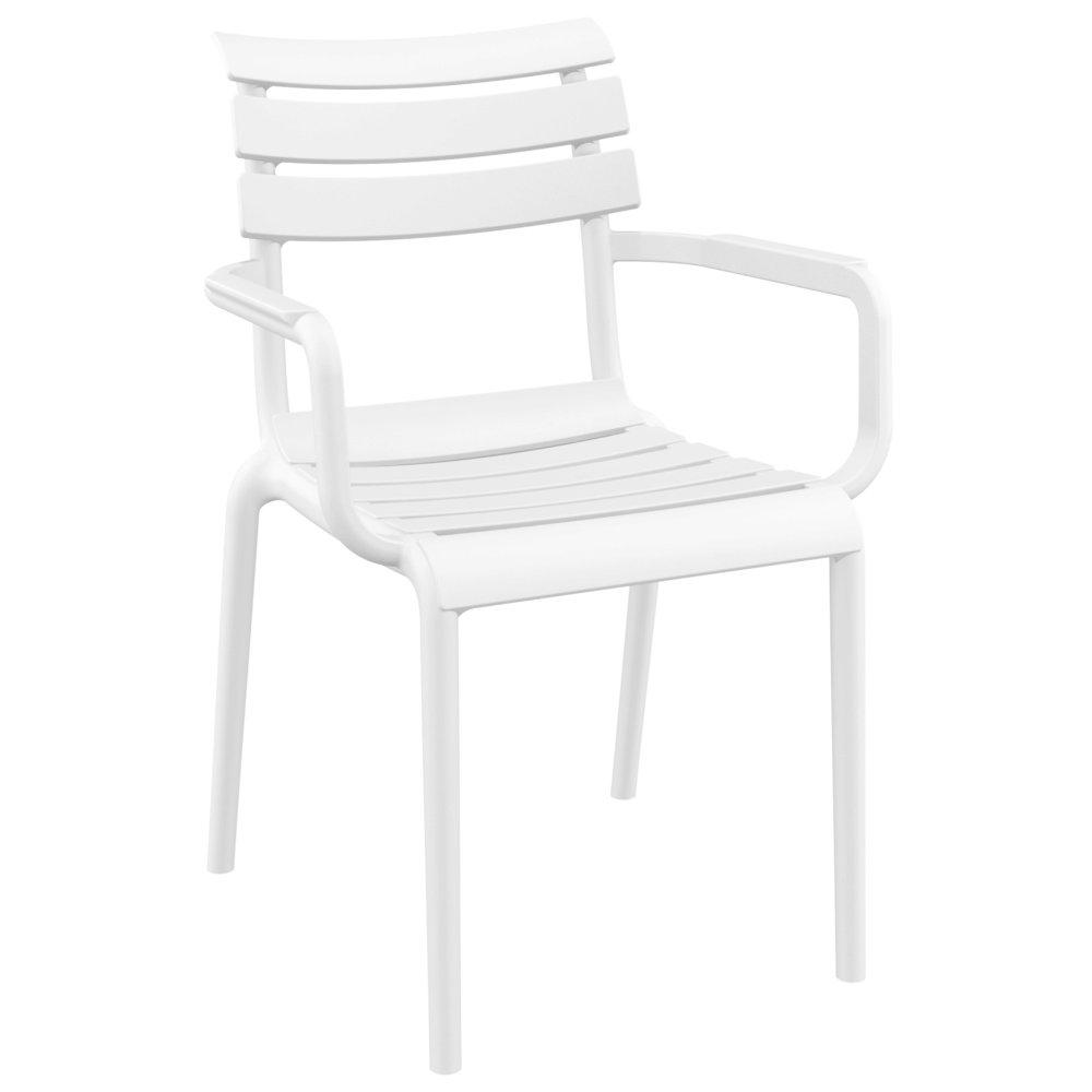 SIESTA Paris Resin Outdoor Arm Chair White