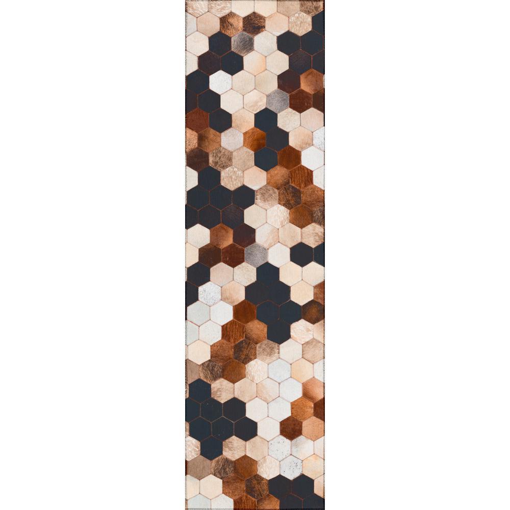 Dalyn Indoor/Outdoor Stetson SS9 Multi-color Washable 2'3" x 7'6" Runner Rug