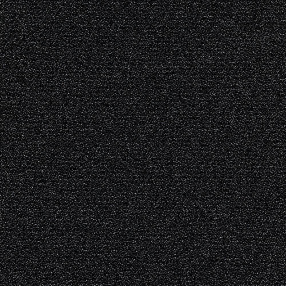 Ghent 76⅛" x 52⅜" Nexus Partition - 2-Sided Mobile Porcelain Magn WB/ Fabric TB Black