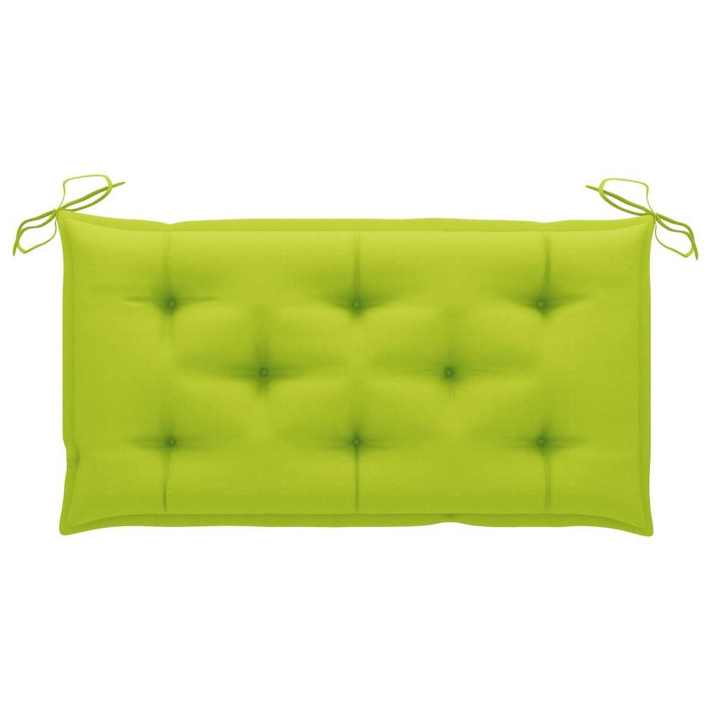 vidaXL Cushion for Swing Chair Bright Green 39.4" Fabric, 315003