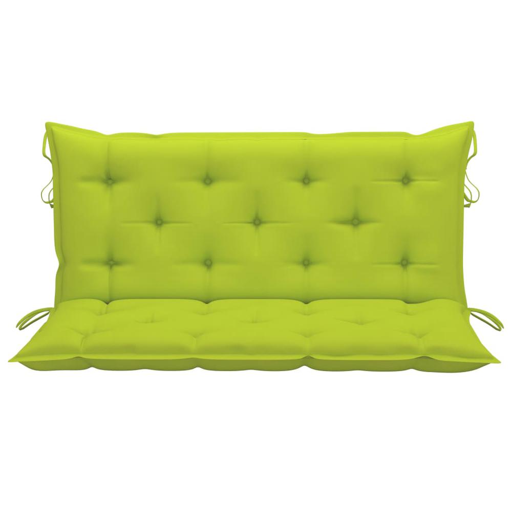 vidaXL Cushion for Swing Chair Bright Green 47.2" Fabric, 315015