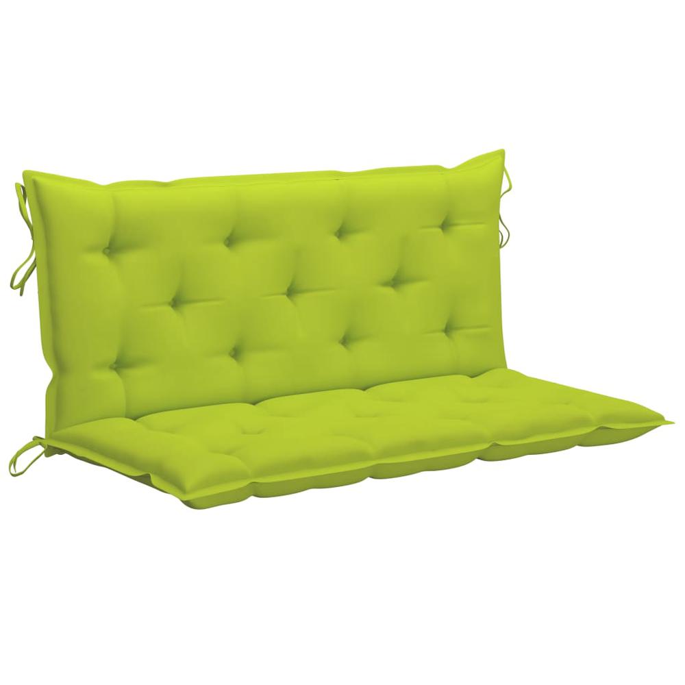 vidaXL Cushion for Swing Chair Bright Green 47.2" Fabric, 315015