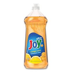 Joy Ultra Orange Dishwashing Liquid, Orange Scent, 30 oz Bottle, 10/Carton