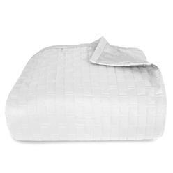 BedVoyage Luxury 100% viscose from Bamboo Quilted Coverlet, King - White