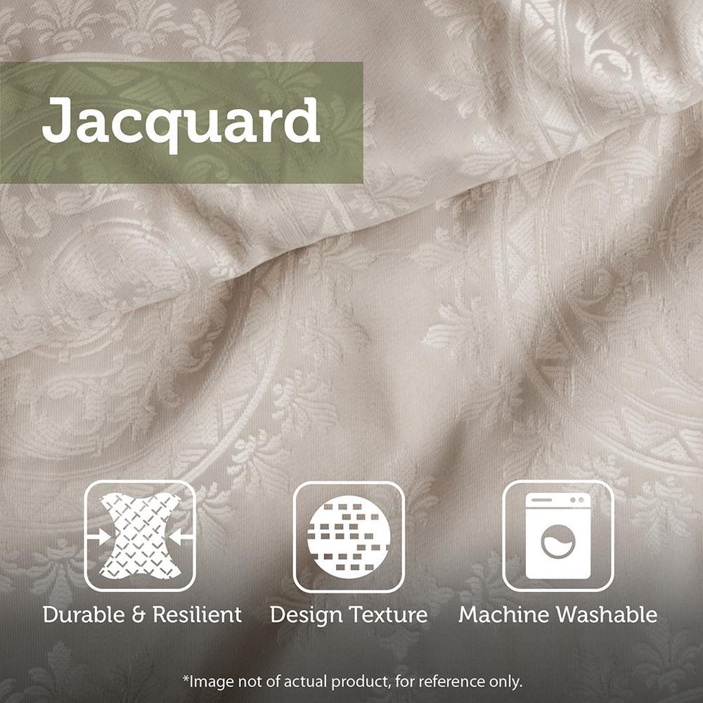 Madison Park 100% Polyester Jacquard 8 Pcs Comforter Set,MP10-6289