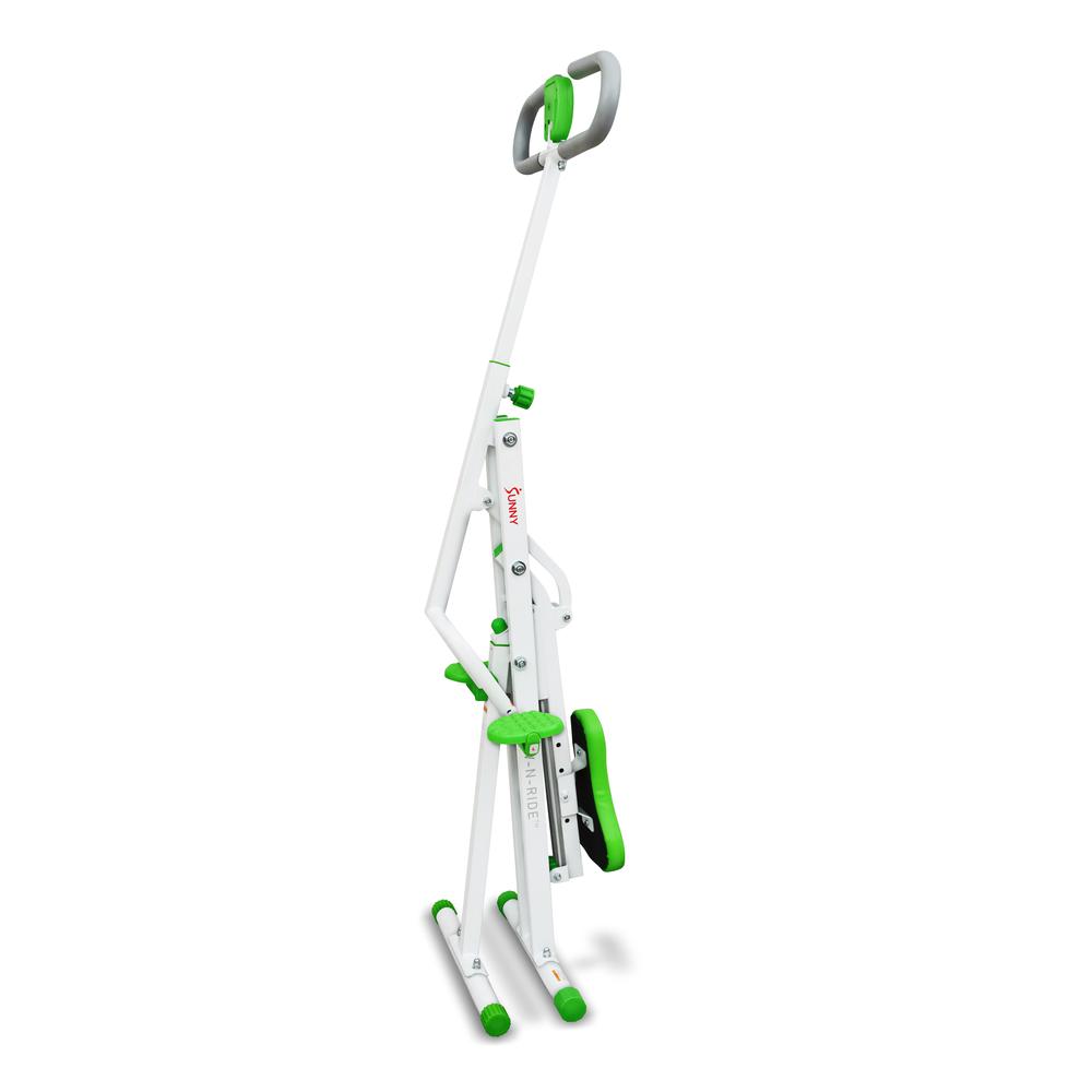Sunny Health & Fitness Upright Row-N-Ride® Exerciser in Green - NO. 077G