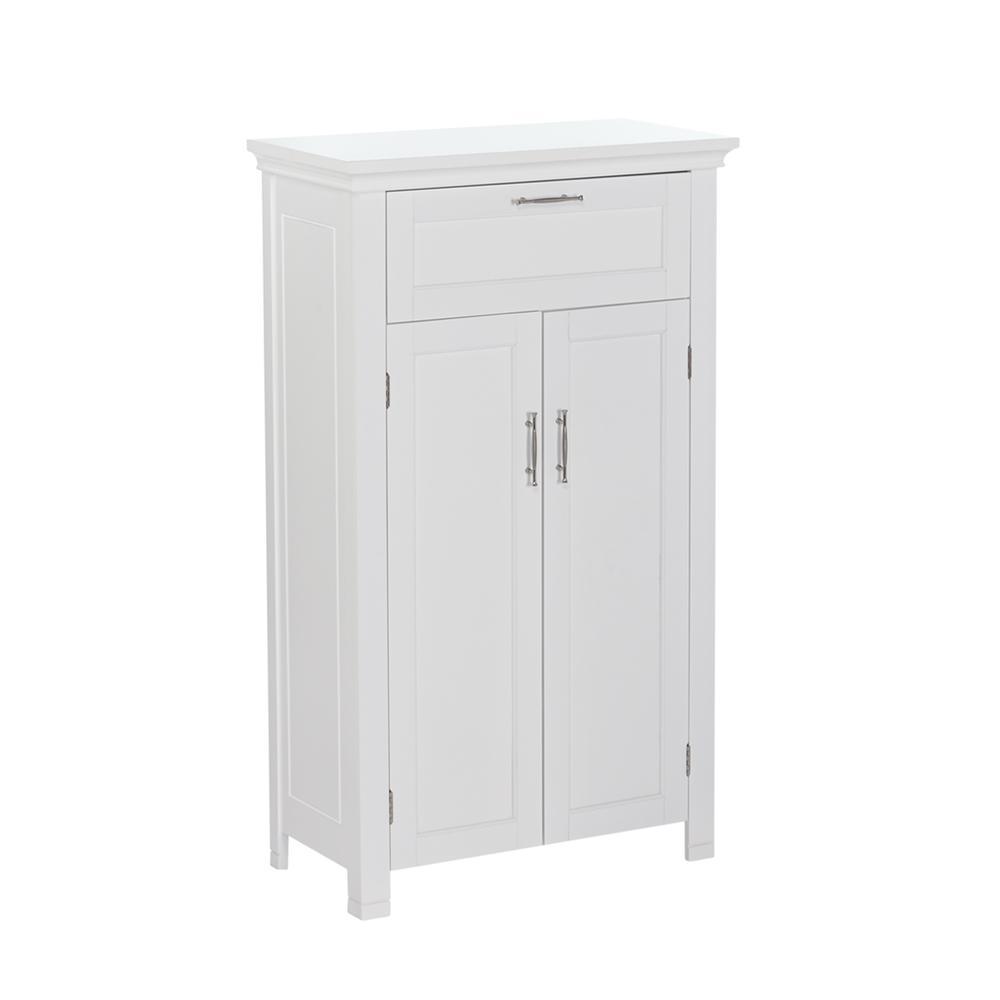 RiverRidge Home Somerset Two-Door Floor Cabinet, White