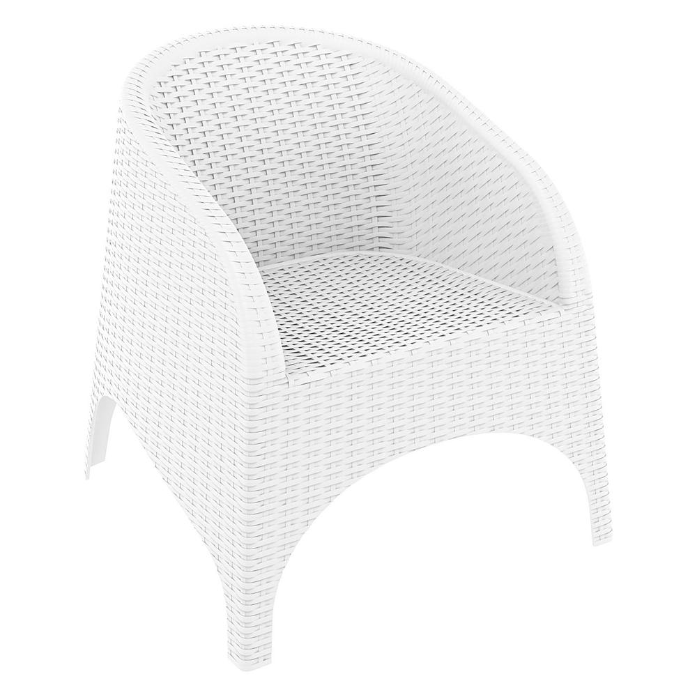 Belen Kox Resin Chair Set, White, Belen Kox