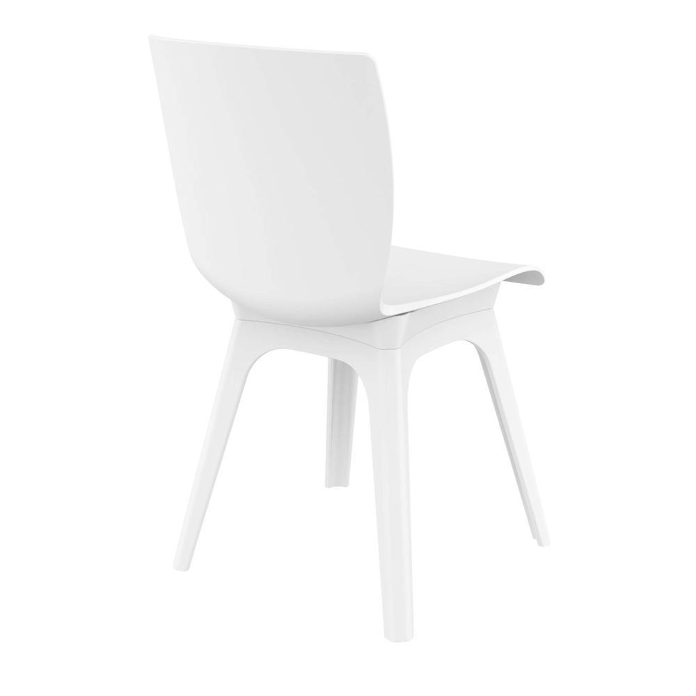 Belen Kox Modern Chair, Set Of 2, White, Belen Kox