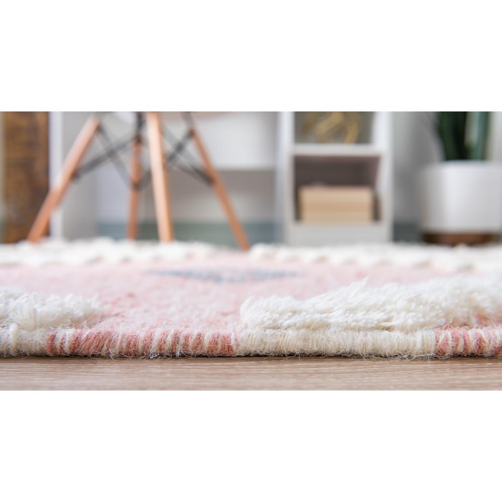 Unique Loom Mesa Rug, Pink (6' 0 x 9' 0)