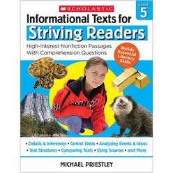 Scholastic Teaching Solutions Scholastic Inc Scholastic 978-1-338-71466-1 Informational Texts for Striving Readers Book - Grade 5
