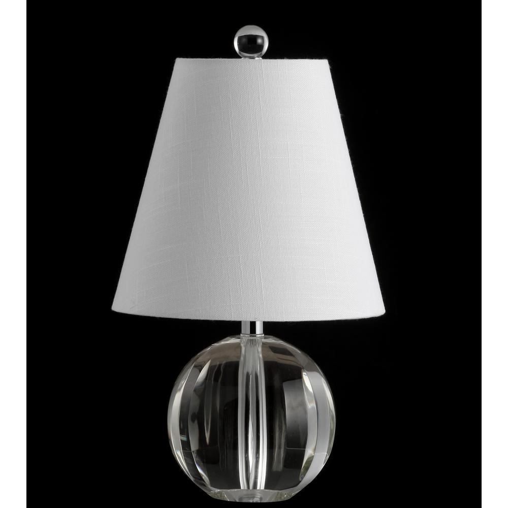 JONATHAN Y Goddard Crystal Ballmetal LED Table Lamp
