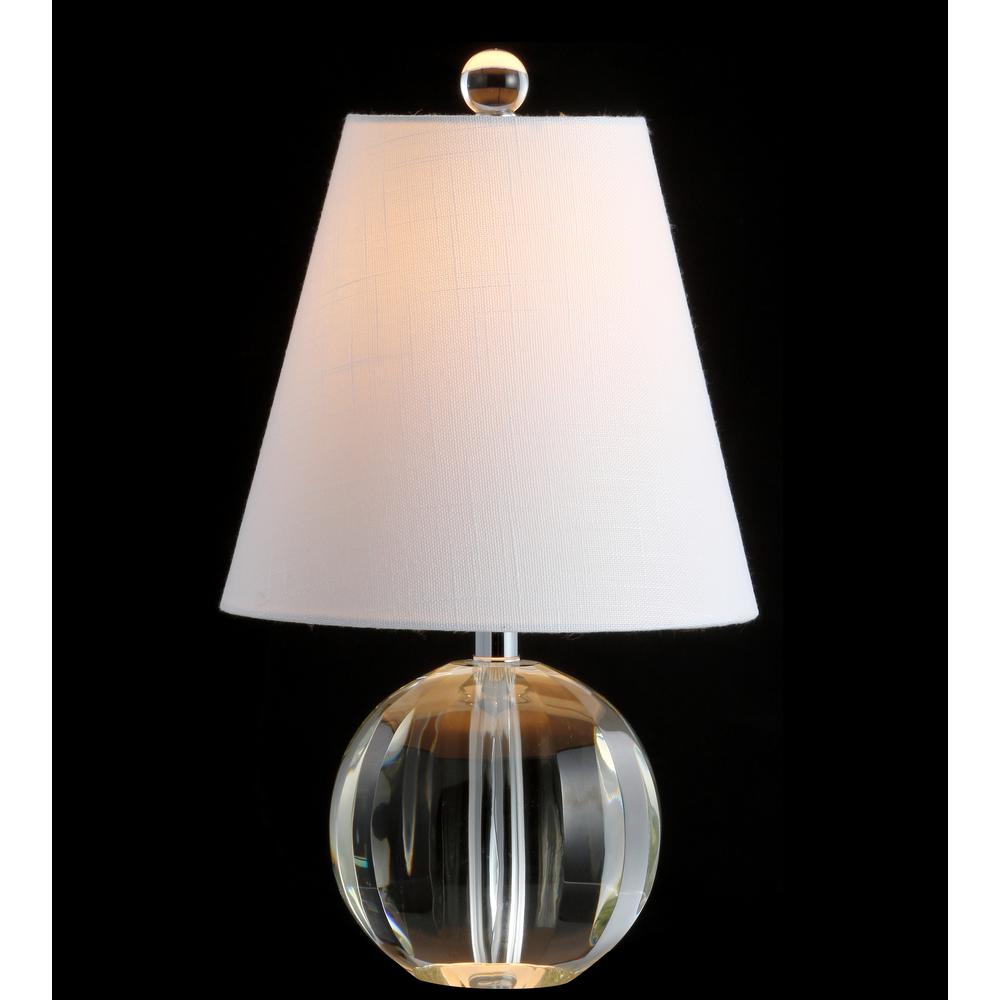 JONATHAN Y Goddard Crystal Ballmetal LED Table Lamp