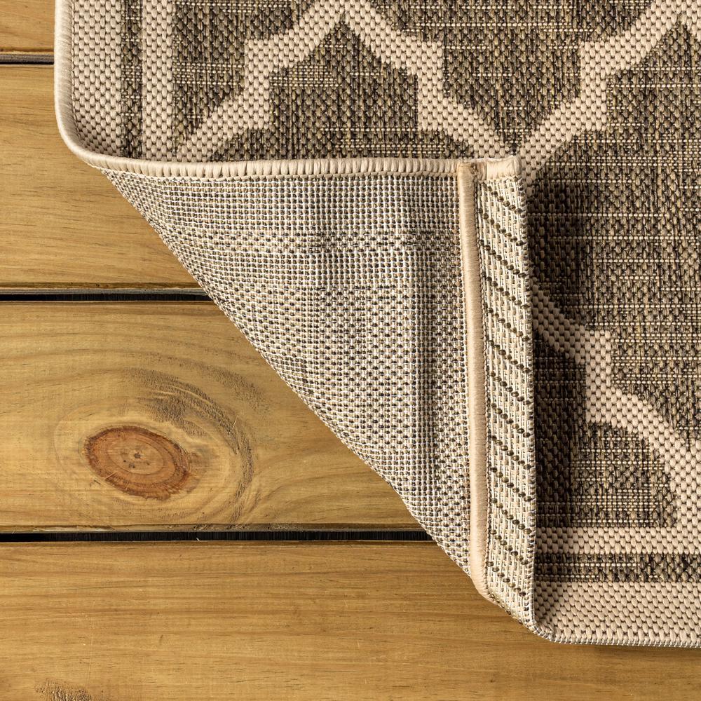 JONATHAN Y Trebol Moroccan Trellis Textured Weave Indoor/Outdoor Area Rug
