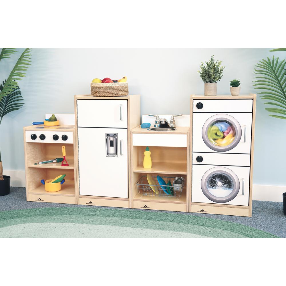 Whitney Brothers Let's Play Toddler Washer / Dryer - White