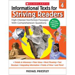 Scholastic Teaching Solutions Scholastic Inc Scholastic 978-1-338-71465-4 Informational Texts for Striving Readers Book - Grade 4