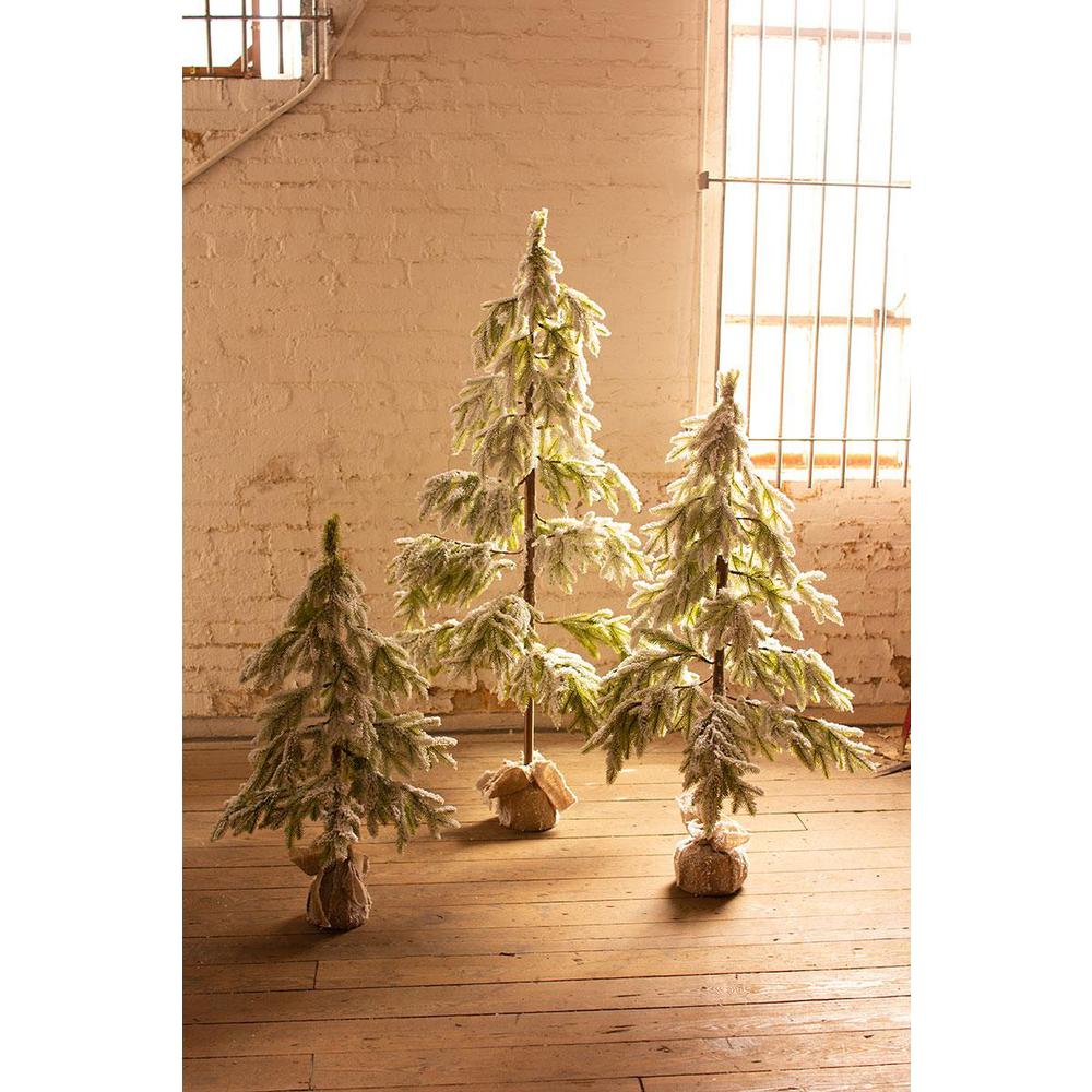 Kalalou Inc Artificial Frosted Christmas Tree - Small