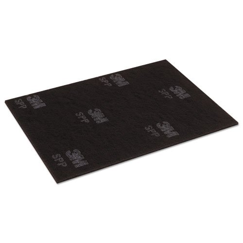 Scotch-Brite Surface Preparation Pad Sheets, 14 x 28, Maroon, 10/Carton