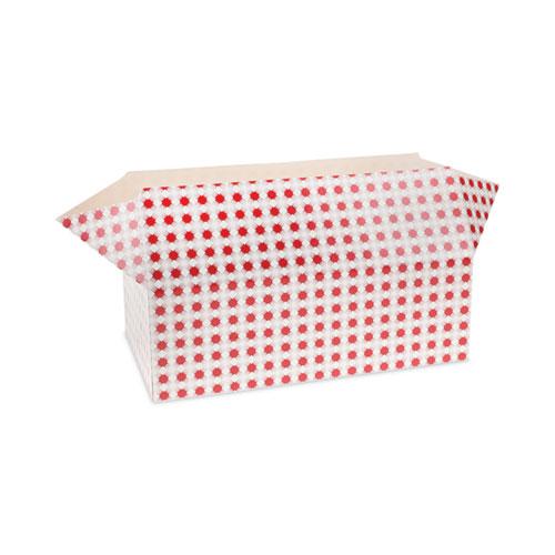 PACTIV Paperboard Box, Medium Dinner Box, 9 x 5 x 4.5, Basketweave, Paper, 400/Carton