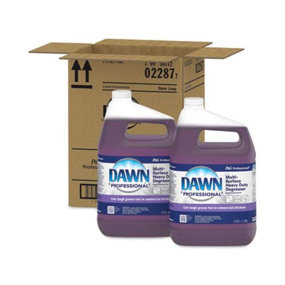 Dawn Multi-Surface Heavy Duty Degreaser, Fresh Scent, 1 gal Bottle, 2/Carton