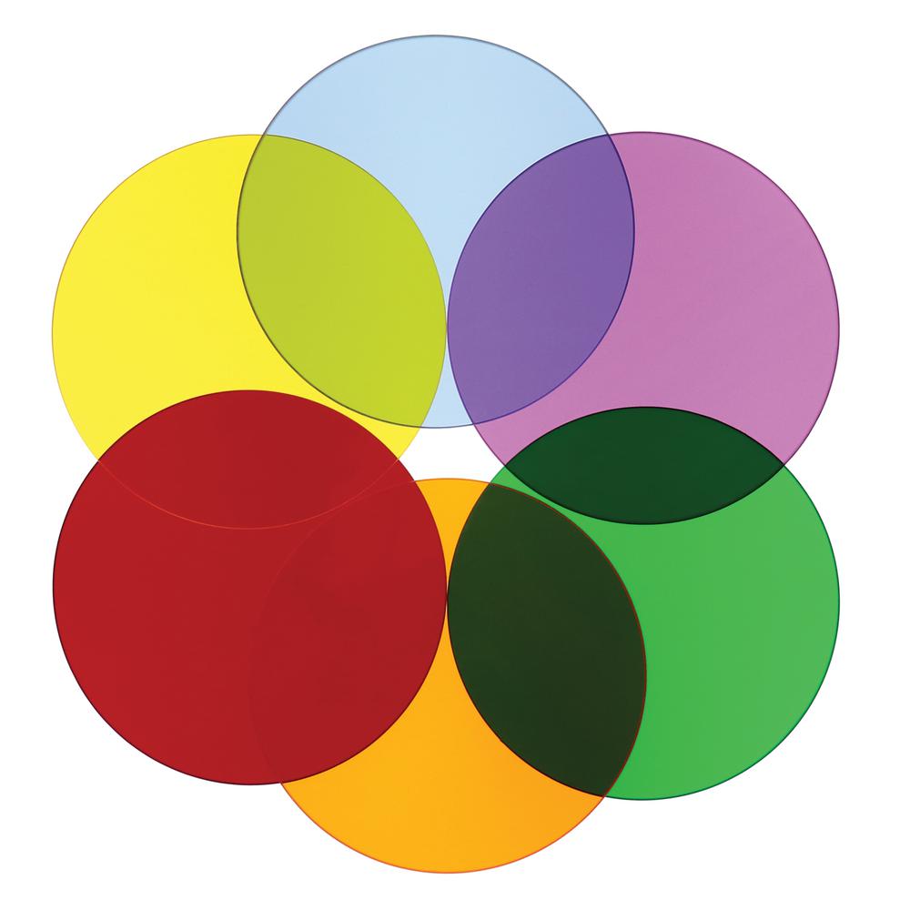 Whitney Brothers Color Wheel Circles - Set Of Six