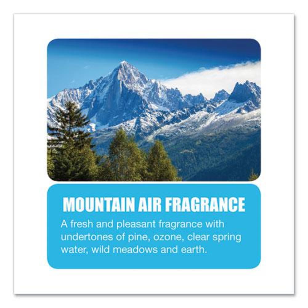 BIG D Odor Control Fogger, Mountain Air Scent, 5 oz Aerosol Spray, 12/Carton