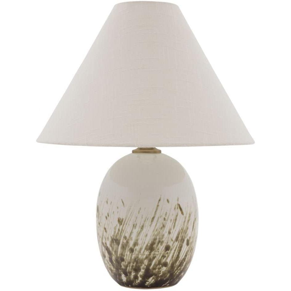 House of Troy Scatchard 22.5" Stoneware Table Lamp in Celadon