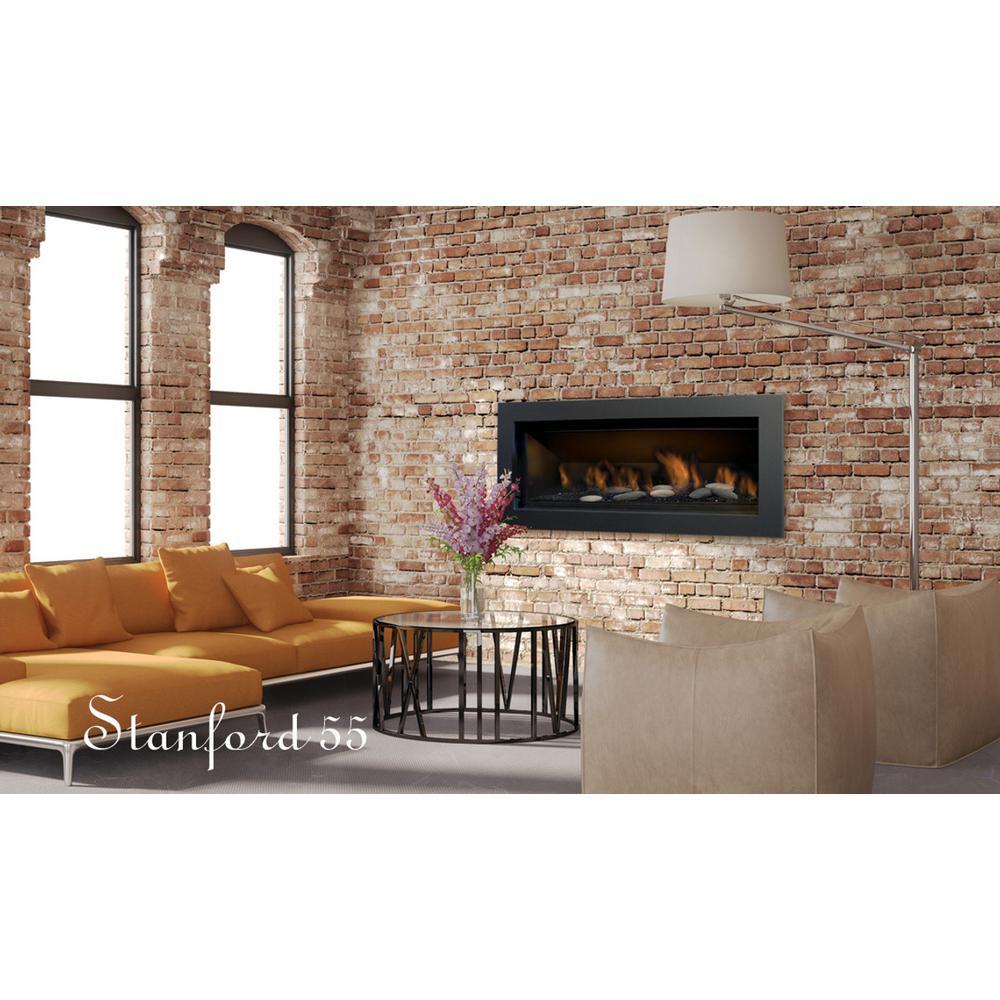 Sierra Flame 55" Natural Gas Direct Vent Linear Fireplace