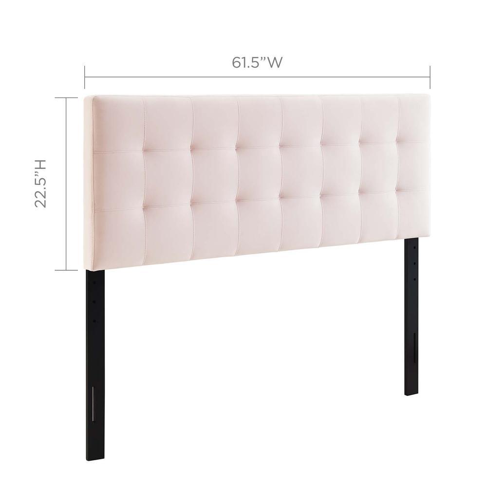 Modway Lily Queen Biscuit Tufted Performance Velvet Headboard