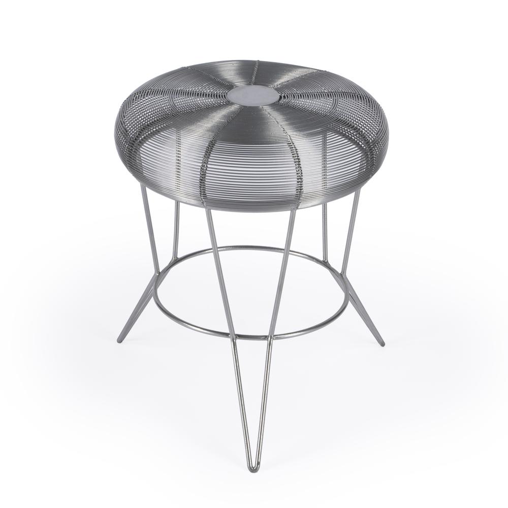 Butler Specialty Company Company Allen Decorative Wire Side Table, Silver