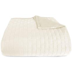 BedVoyage Luxury 100% viscose from Bamboo Quilted Coverlet, King - Ivory