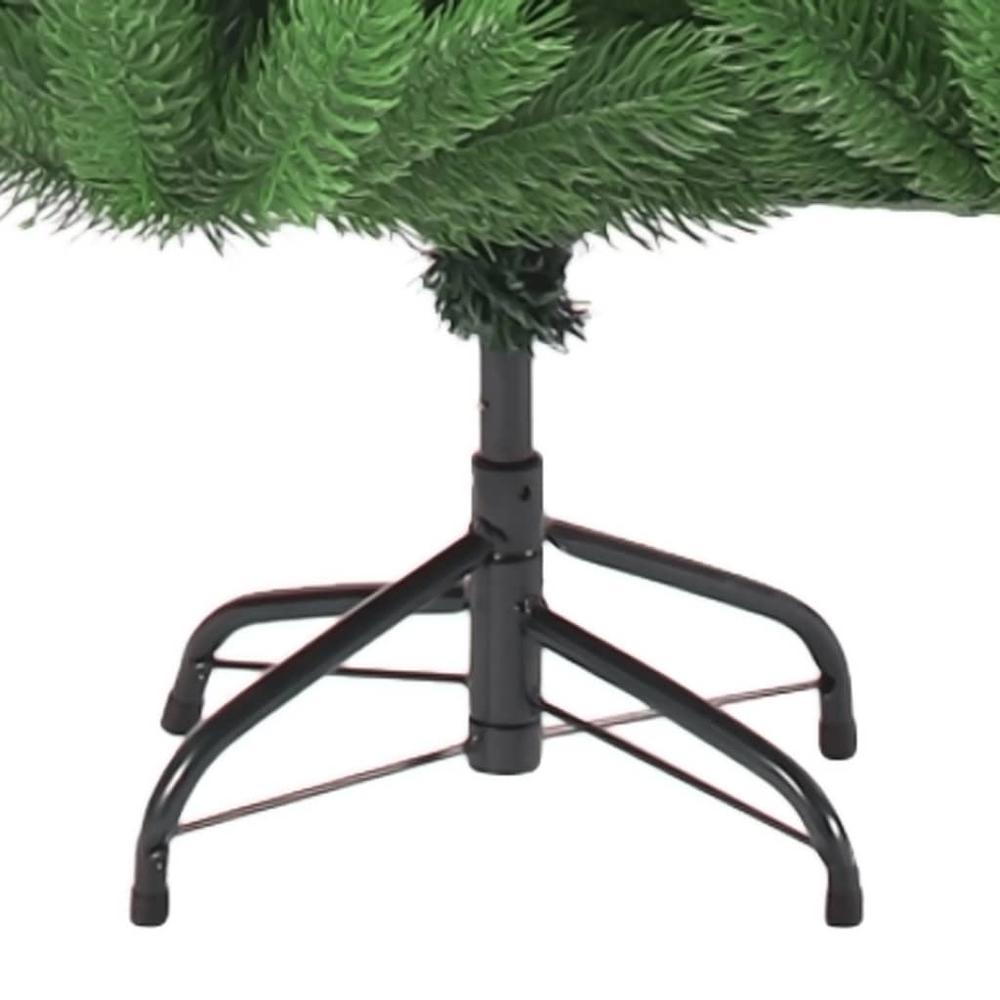 vidaXL Nordmann Fir Artificial Christmas Tree LED&Ball Set Green 70.9", 3077646