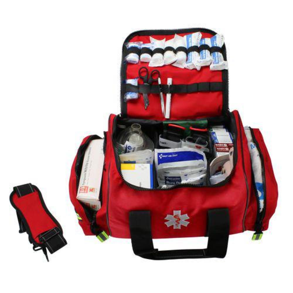 First Aid Only First Responder Bag, 340 Pieces, Fabric Case