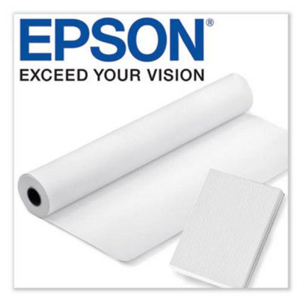 Epson Premium Luster Photo Paper, 10.3 mil, 44" x 100 ft, Luster White