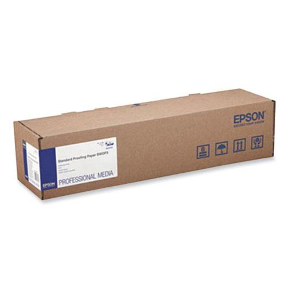 Epson Proofing Paper Roll, 7 mil, 44" x 164 ft, Semi-Matte; Resin White