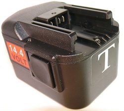 Tank REPLACES Tank 14.4V BATTERY for Replacement for Milwaukee 48-11-1024 Cordless Drill - 2 Year Warranty