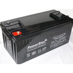 POWERSTAR 12v 200ah battery Sealed Lead Acid Rechargeable batteries ( golf cart RV ect. )