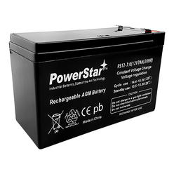 PowerStar 12V 7Ah Replacement SLA Battery for AGT LA127 - 2 YEAR WARRANTY