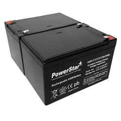 Scooter Batteries Star 2 X New 12 Volt 12ah Sealed Lead Acid Battery For Ebike Electric Scooter