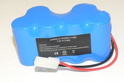 Tank Replacement 3000mah Replacement Battery For Euro-pro Shark Vacuum V1917 V1950