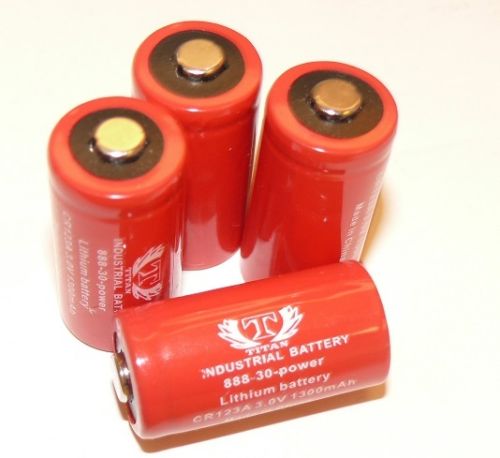 Tank Replacement  CR123 LITHIUM BATTERY-4Pack